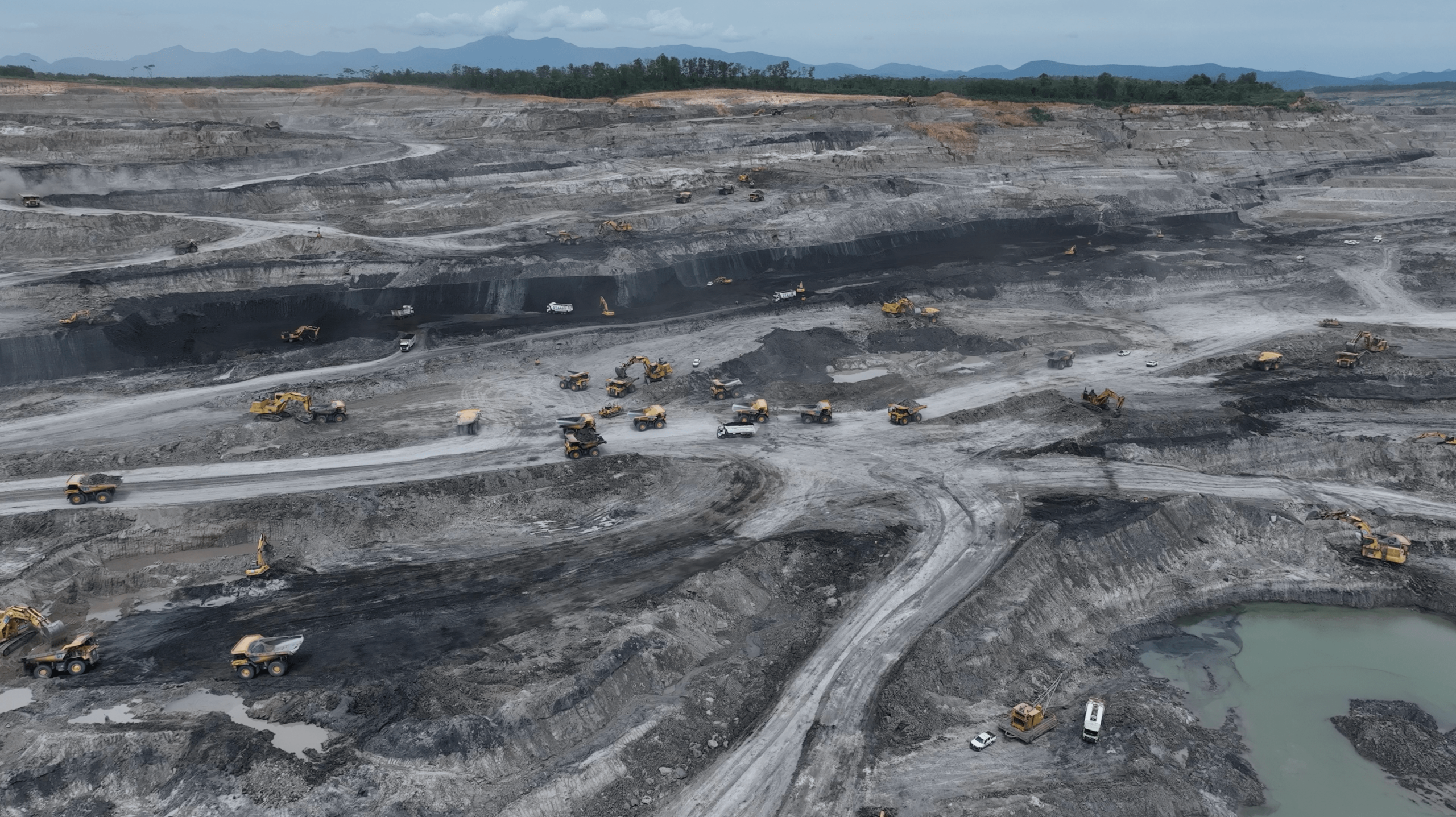 Tambang batu bara di Indonesia
